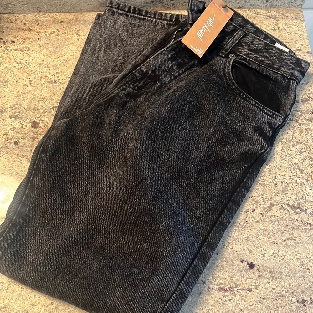 Organic Denim Waist Mom Jeans
